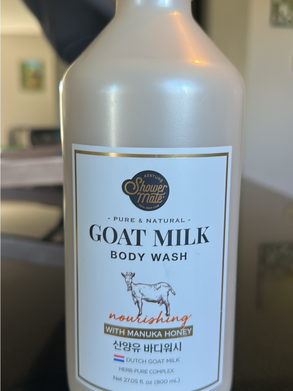 Goat Milk Body Wash with Manuka Honey